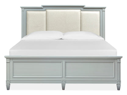 Magnussen - Glenbrook Pebble Queen Upholstered Panel Bed - B5668-55 view 2