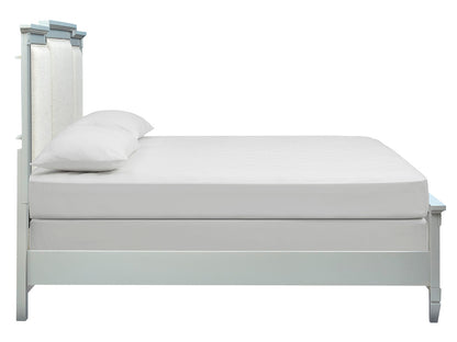 Magnussen - Glenbrook Pebble Queen Upholstered Panel Bed - B5668-55 view 3