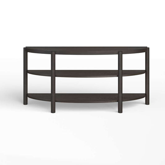 Magnussen - Hadleigh Black Demilune Sofa Table - T5711-75 veiw 1