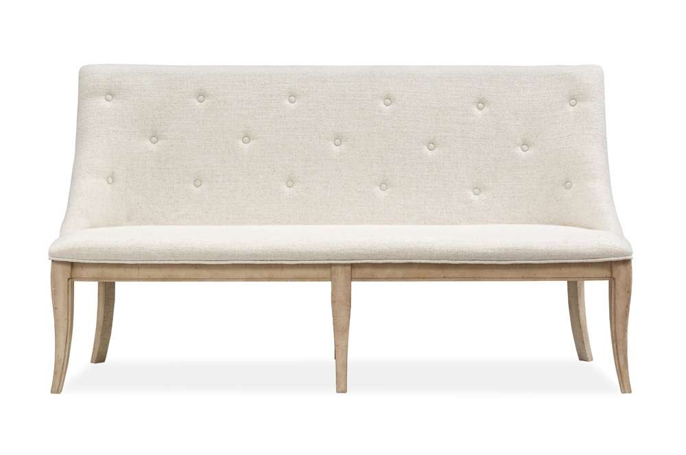 Magnussen - Harlow  Dining Bench w/Upholstered Seat & Back - D5491-78 veiw 1