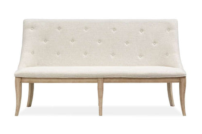 Magnussen - Harlow  Dining Bench w/Upholstered Seat & Back - D5491-78 veiw 1