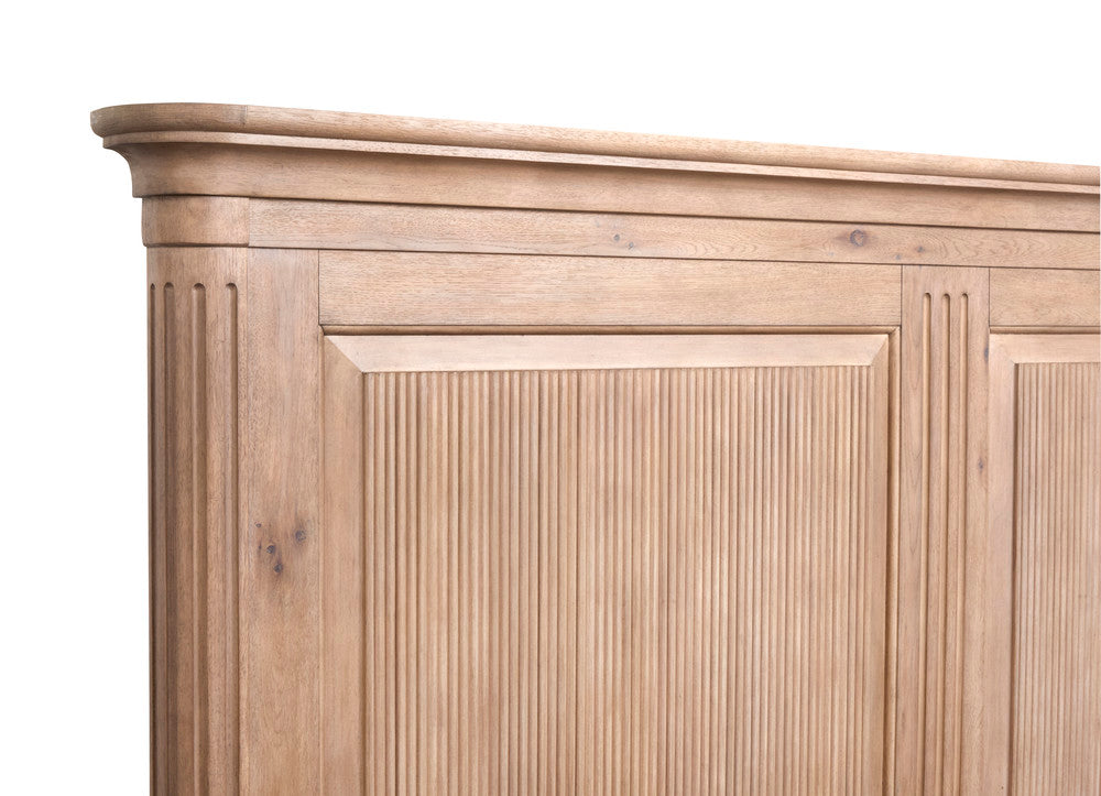 Magnussen - Harmony Heights Belgium Wheat California King Panel Bed And Double Drawer Dresser With Landscape Mirror - B6400-74-KIT3 view 7