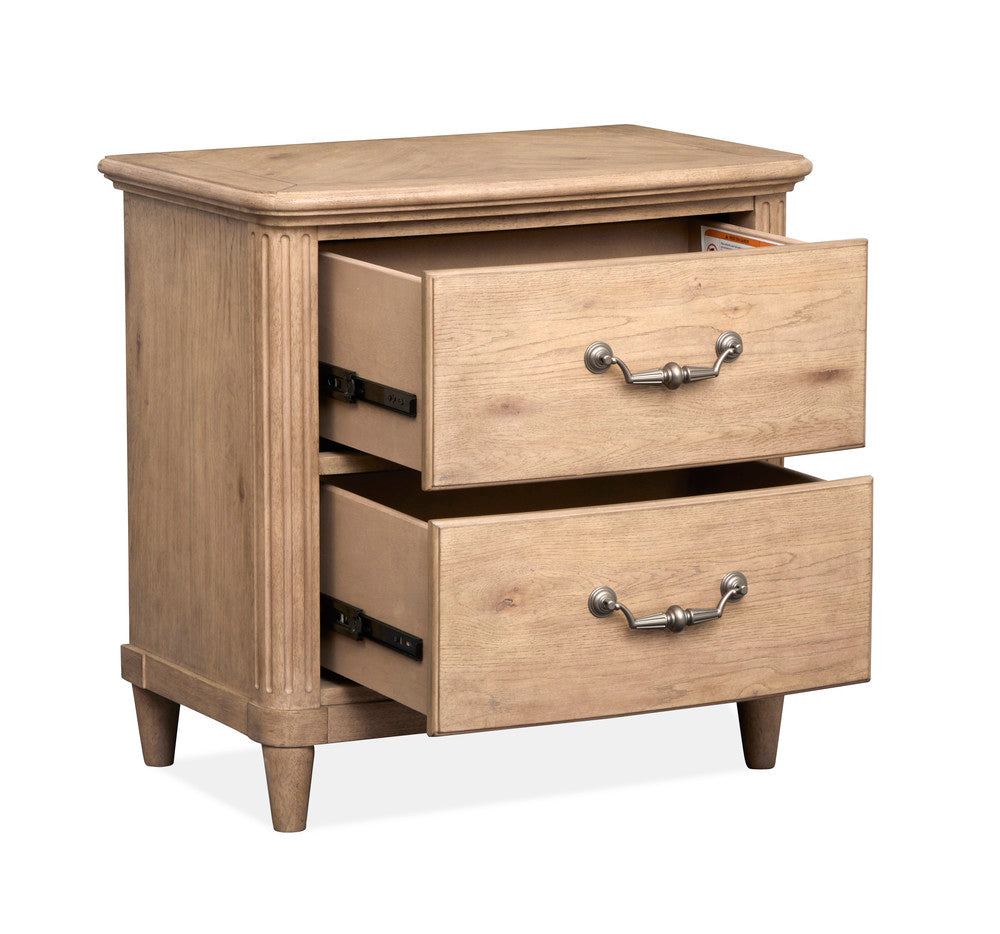 Magnussen - Harmony Heights Belgium Wheat California King Panel Bed With 2 Nightstands - B6400-74-KIT2 view 8