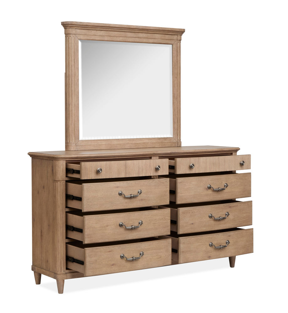 Magnussen - Harmony Heights Belgium Wheat Double Drawer Dresser - B6400-22 view 4