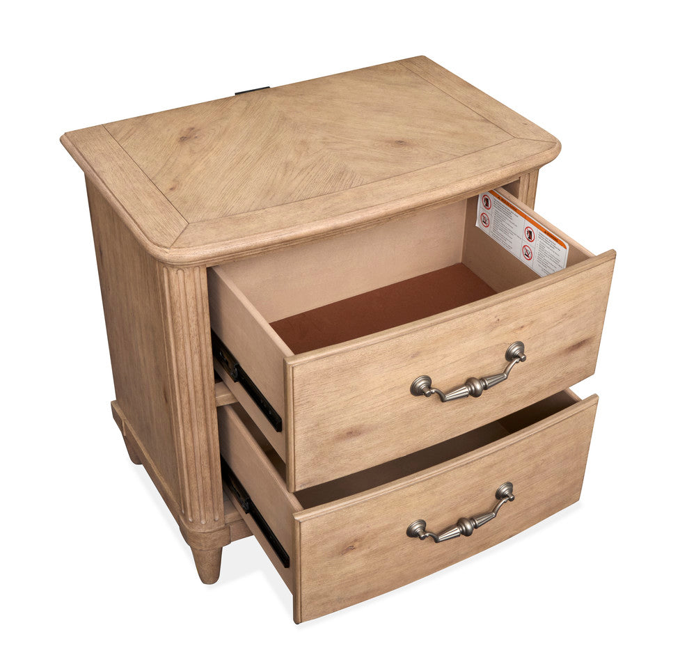 Magnussen - Harmony Heights Belgium Wheat Drawer Nightstand - B6400-01 view 5