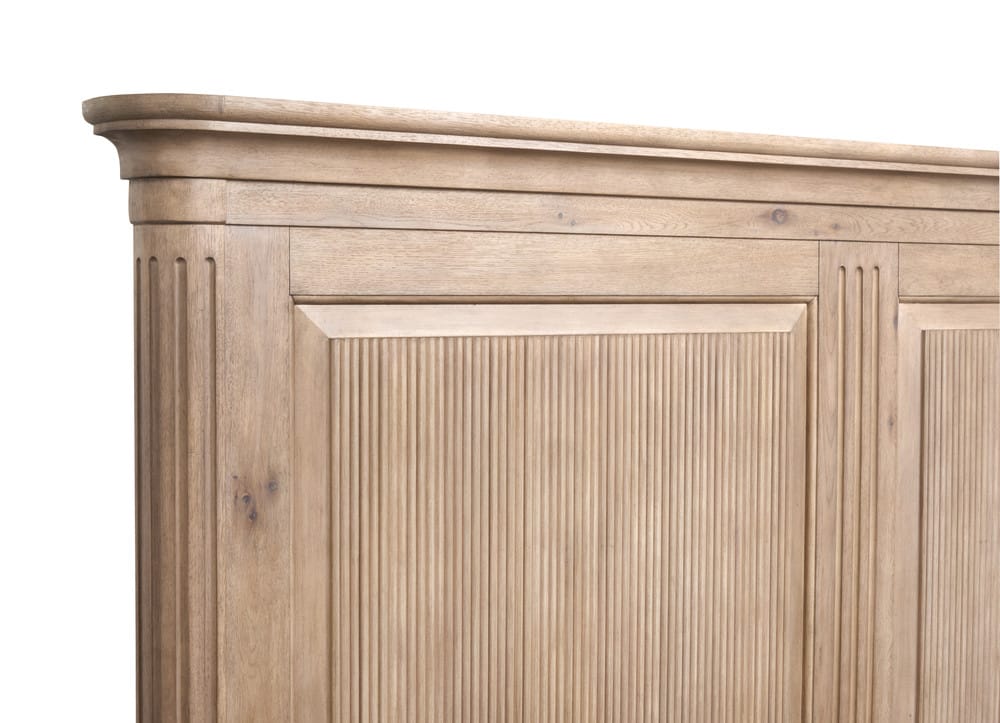 Magnussen - Harmony Heights Belgium Wheat King Panel Bed And Double Drawer Dresser With Landscape Mirror - B6400-64-KIT3 view 7