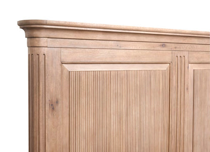 Magnussen - Harmony Heights Belgium Wheat King Panel Bed And Double Drawer Dresser With Landscape Mirror - B6400-64-KIT3 view 7