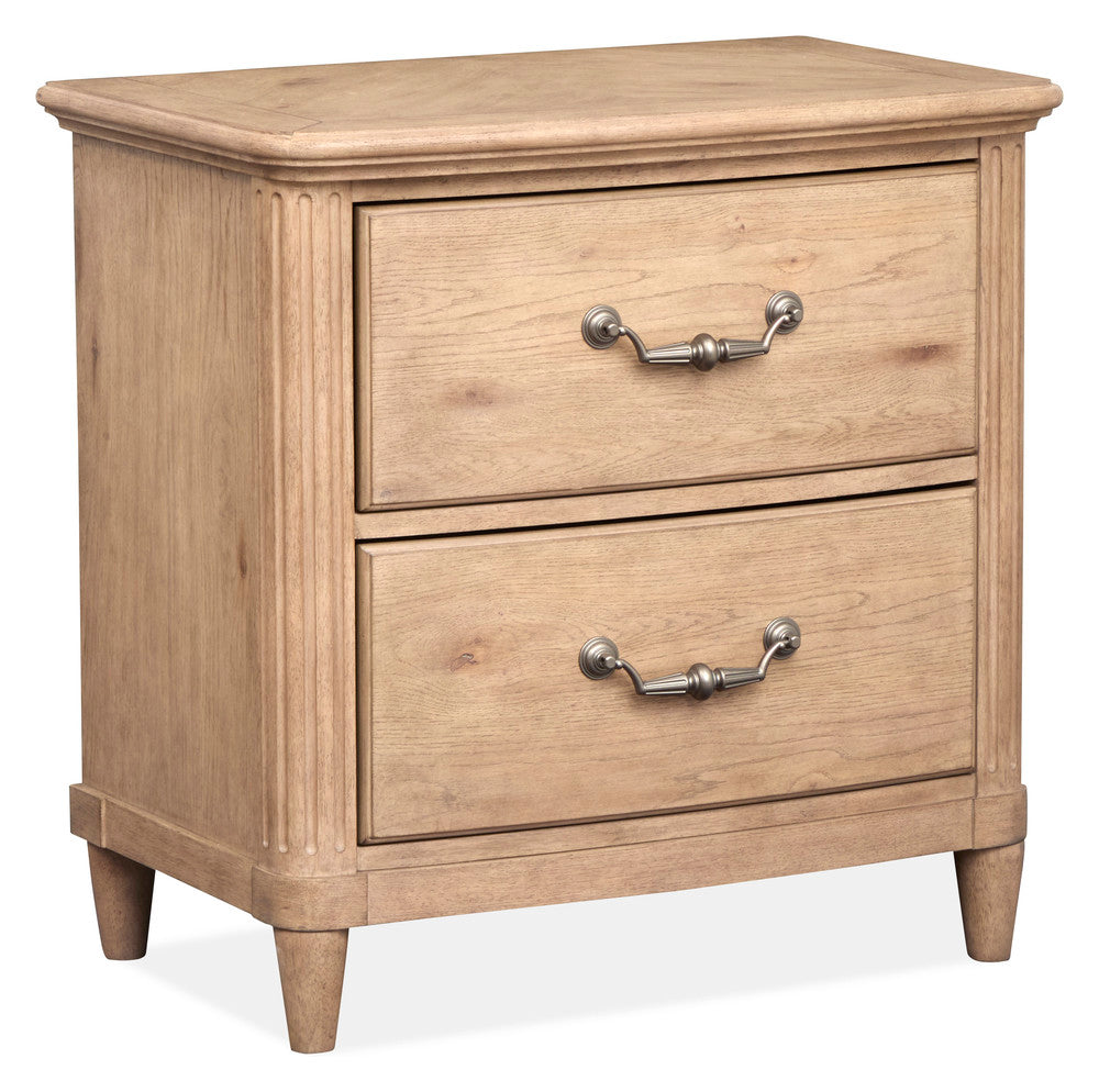 Magnussen - Harmony Heights Belgium Wheat King Panel Bed With Nightstand - B6400-64-KIT1 view 5