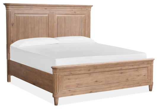 Magnussen - Harmony Heights Belgium Wheat Queen Panel Bed With 2 Nightstands - B6400-54-KIT2 view 2