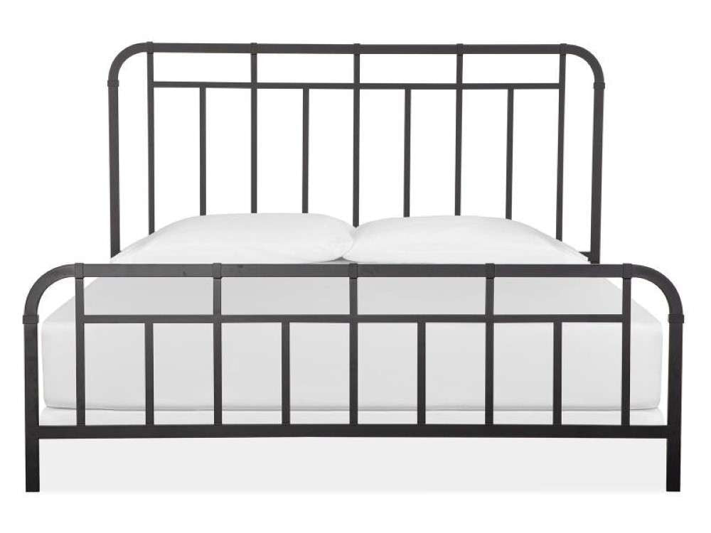 Magnussen - Harper Springs Complete California King Metal Bed in Silo White - B5321-77 veiw 2