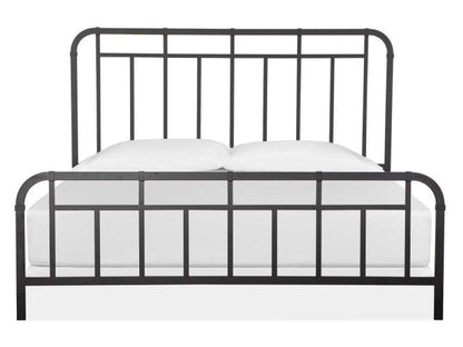 Magnussen - Harper Springs Complete King Metal Bed in Silo White - B5321-67 veiw 2