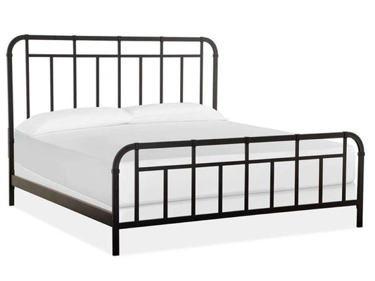 Magnussen - Harper Springs Complete Queen Metal Bed in Silo White - B5321-57 veiw 1