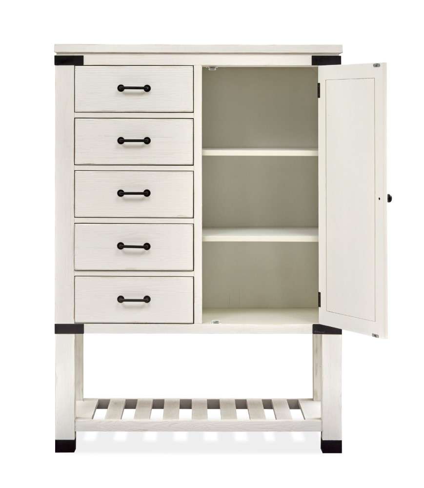 Magnussen - Harper Springs Door Chest in Silo White - B5321-13 veiw 3