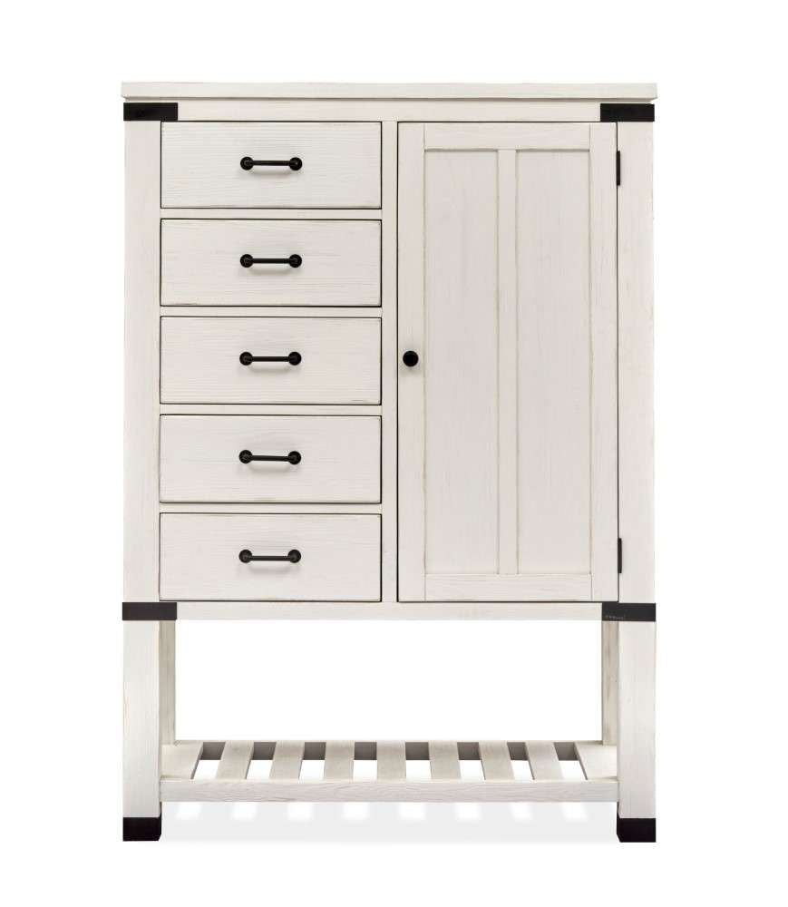 Magnussen - Harper Springs Door Chest in Silo White - B5321-13 veiw 4