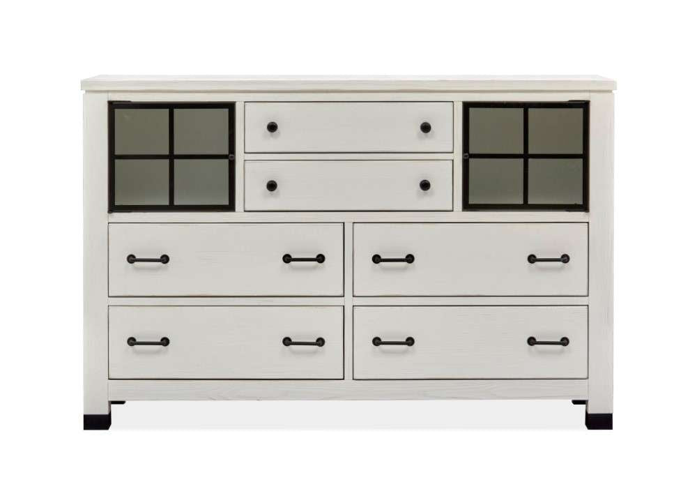 Magnussen - Harper Springs Door Dresser in Silo White - B5321-24 veiw 5