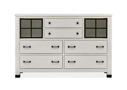 Magnussen - Harper Springs Door Dresser in Silo White - B5321-24 veiw 5