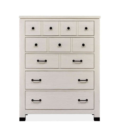 Magnussen - Harper Springs Drawer Chest in Silo White - B5321-10 veiw 3