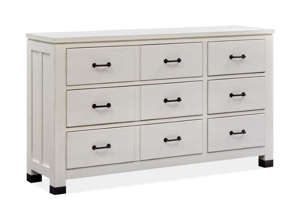 Magnussen - Harper Springs Drawer Dresser in Silo White - B5321-20 veiw 1