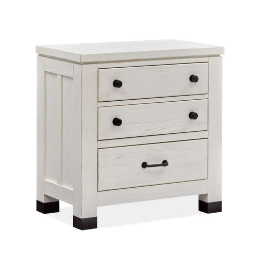Magnussen - Harper Springs Drawer Nightstand in Silo White - B5321-01 veiw 1