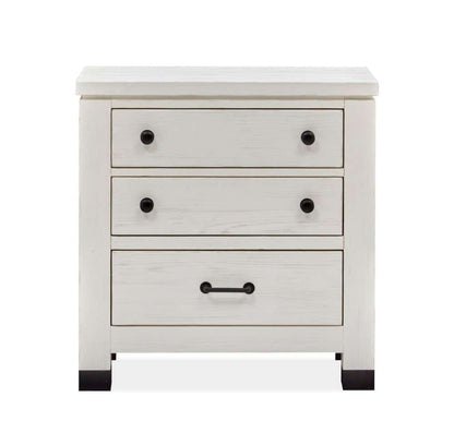 Magnussen - Harper Springs Drawer Nightstand in Silo White - B5321-01 veiw 3
