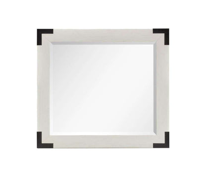 Magnussen - Harper Springs Landscape Mirror in Silo White - B5321-40 veiw 1