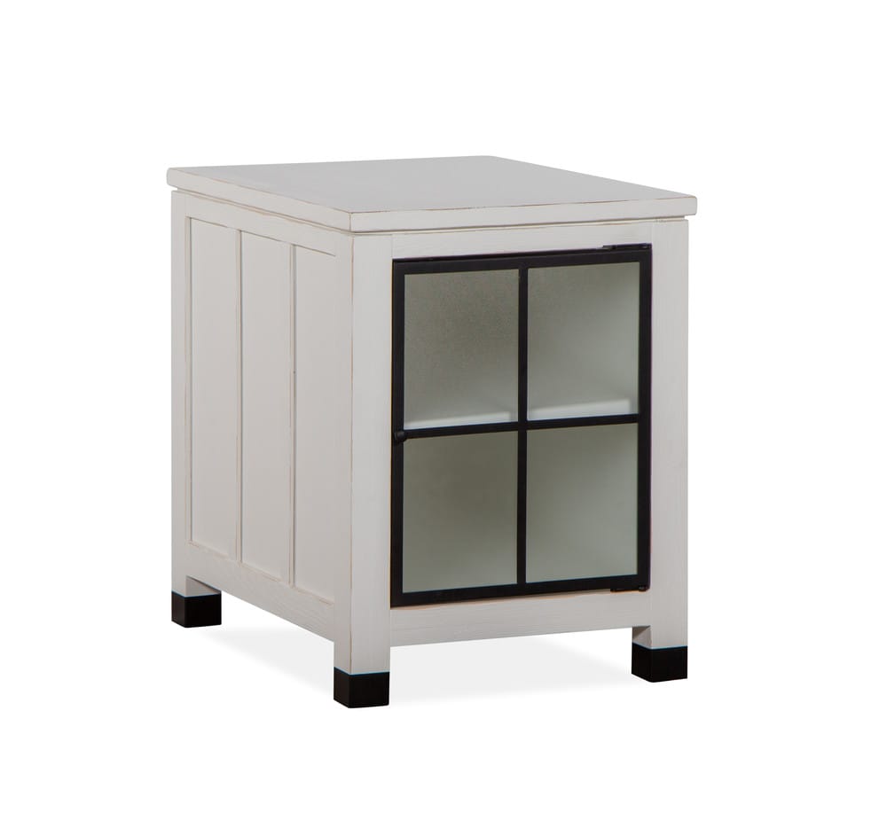 Magnussen - Harper Springs Silo White Chairside End Table - T5321-10 view 1