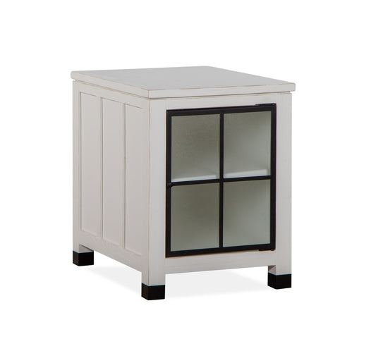 Magnussen - Harper Springs Silo White Chairside End Table - T5321-10 view 1