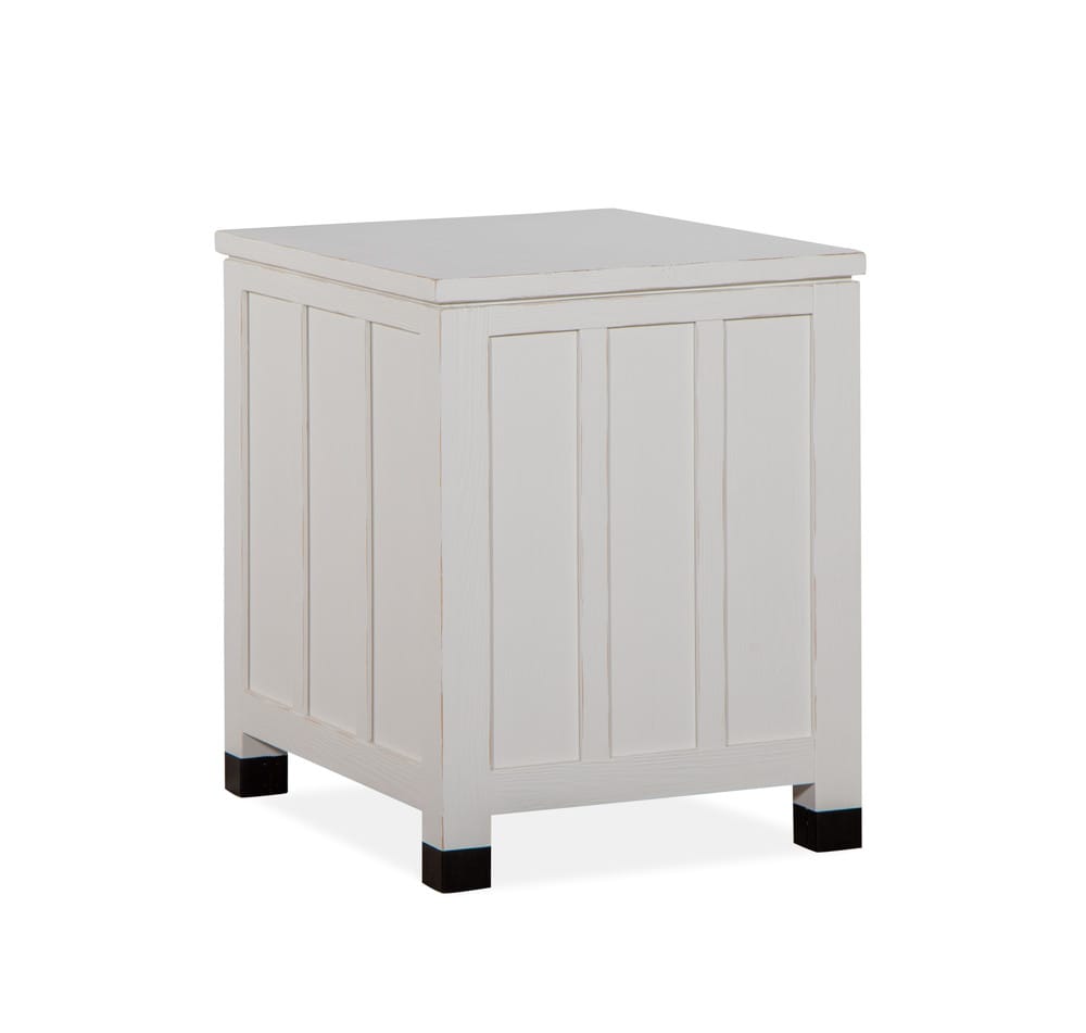 Magnussen - Harper Springs Silo White Chairside End Table - T5321-10 view 2