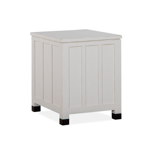 Magnussen - Harper Springs Silo White Chairside End Table - T5321-10 view 2