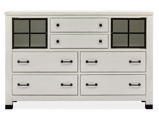 Magnussen - Harper Springs Silo White Door Dresser - B5321-24 view 2