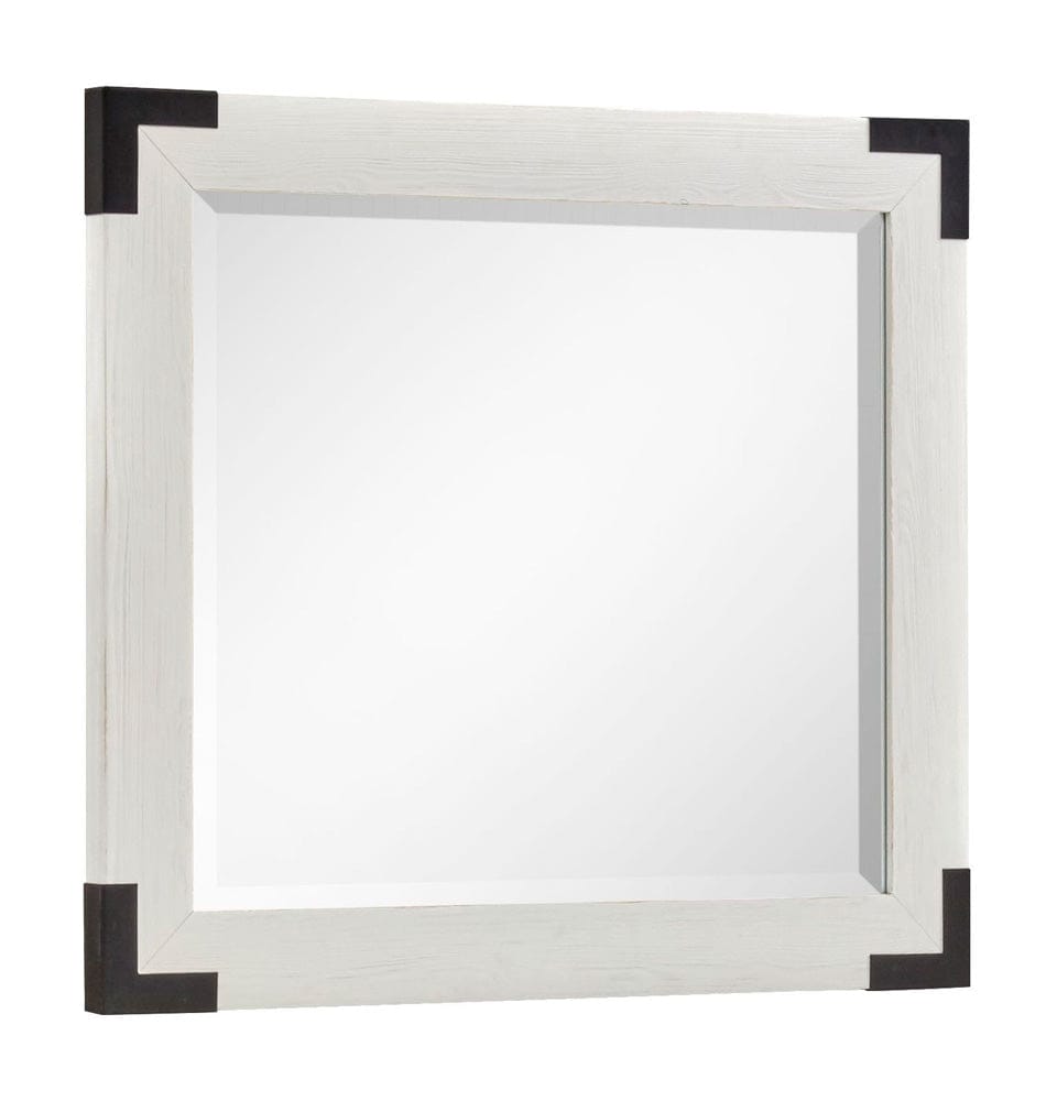 Magnussen - Harper Springs Silo White Door Dresser With Landscape Mirror - B5321-2440 view 4