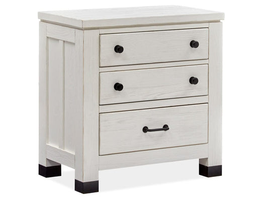 Magnussen - Harper Springs Silo White Drawer Nightstand - B5321-01 view 1