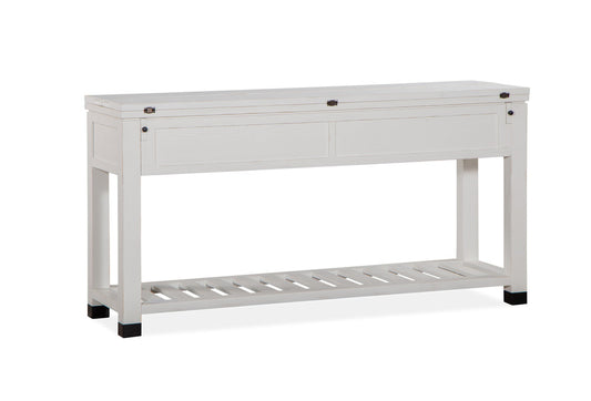 Magnussen - Harper Springs Silo White Flip Top Sofa Table - T5321-85 view 2