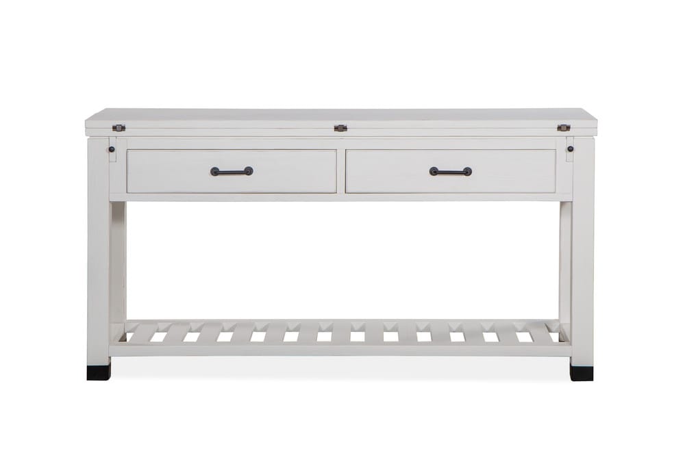 Magnussen - Harper Springs Silo White Flip Top Sofa Table - T5321-85 view 3
