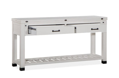 Magnussen - Harper Springs Silo White Flip Top Sofa Table - T5321-85 view 4