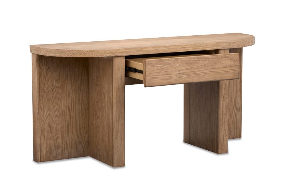 Magnussen - Hayden Golden Oat Demilune Sofa Table - T6348-75 view 3