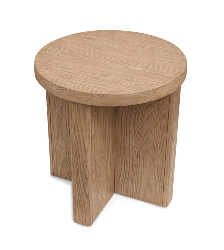 Magnussen - Hayden Golden Oat Round End Table - T6348-05 view 2