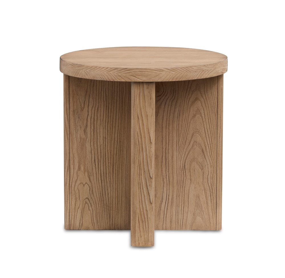 Magnussen - Hayden Golden Oat Round End Table - T6348-05 view 4