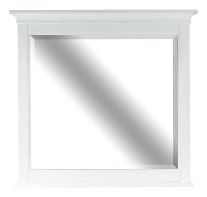 Magnussen - Heron Cove Chalk White And Dovetail Grey 2 Tone Drawer Dresser With Landscape Mirror - B4400-20TT40 view 4