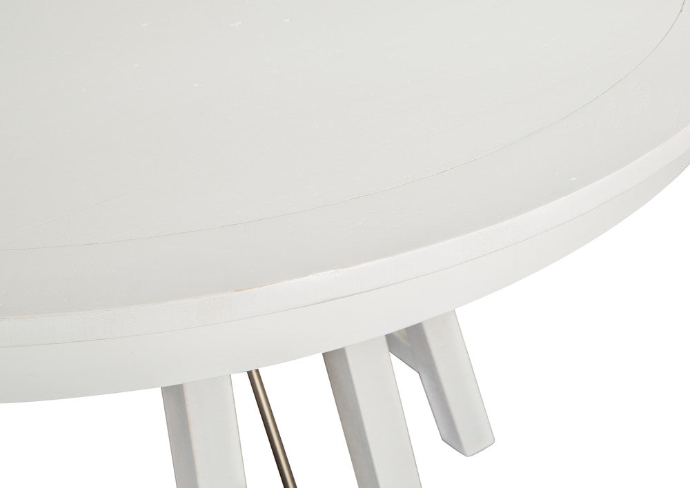 Magnussen - Heron Cove Chalk White And Dovetail Grey 52" Round Dining Table With 4 Side Chairs And Buffet - D4400-27-KIT2 view 8