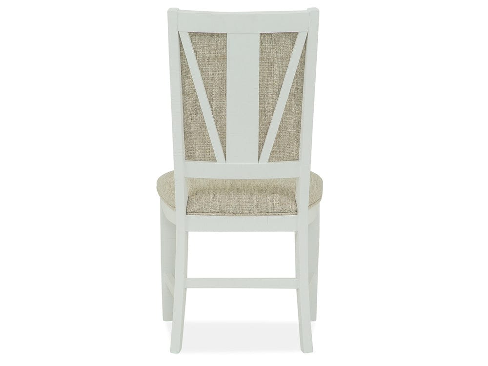 Magnussen - Heron Cove Chalk White And Dovetail Grey Upholstered Side Chair Two Pack - D4400-65 view 5