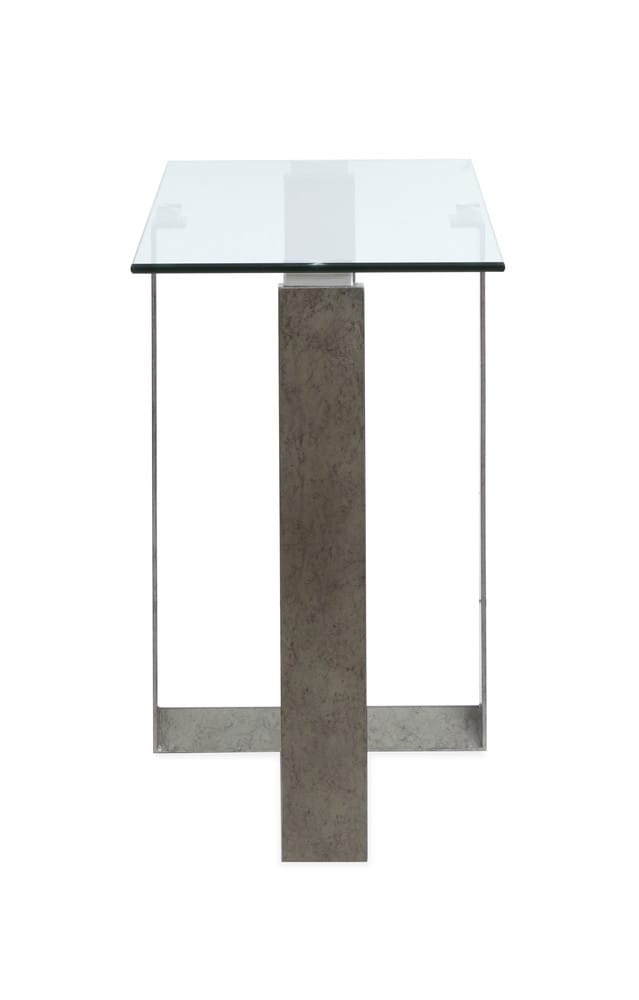Magnussen - Holden Aged Pewter And Chrome Pucks Rectangular Sofa Table - T6456-73 view 4