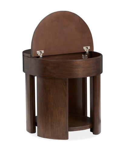 Magnussen - Holloway Toasted Almond Oval End Table - T6501-07 view 5