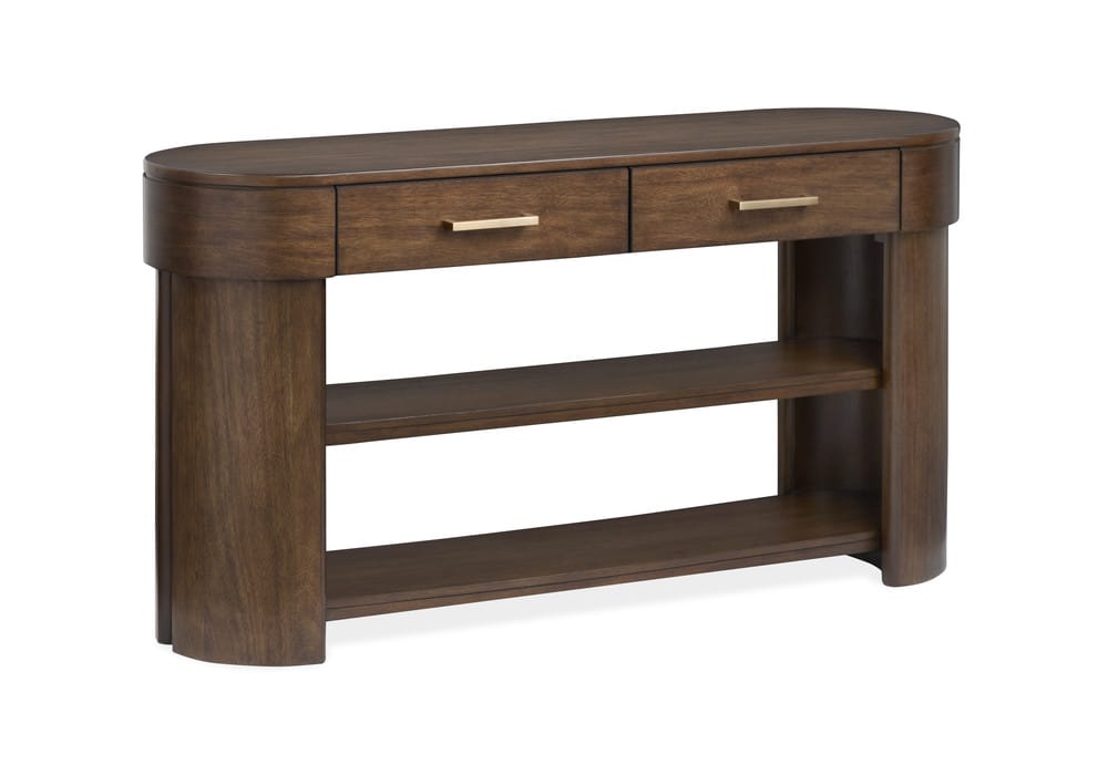 Magnussen - Holloway Toasted Almond Oval Sofa Table - T6501-77 view 1