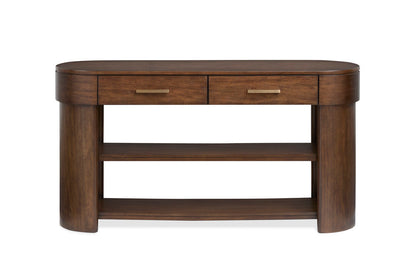 Magnussen - Holloway Toasted Almond Oval Sofa Table - T6501-77 view 4