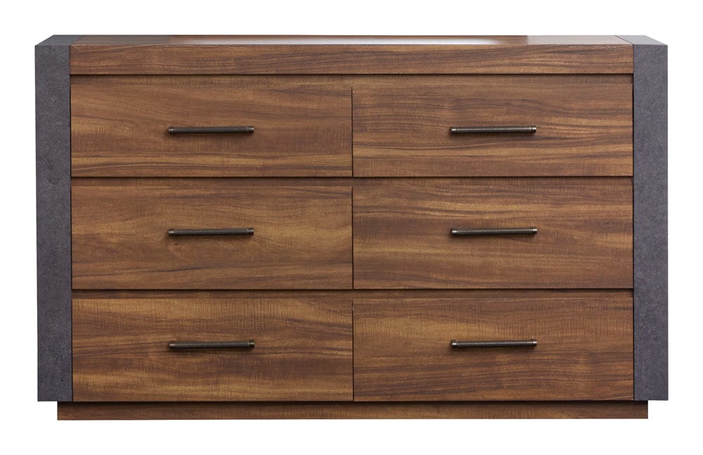Magnussen - Jensen Tavern Brown Double Drawer Dresser - B6306-22 view 2