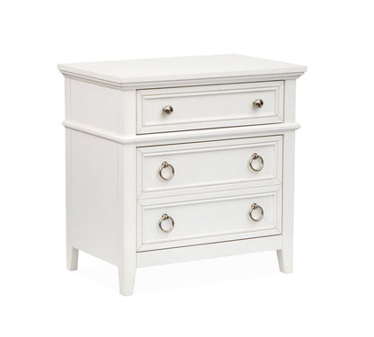 Magnussen - Juniper Hill Whisper White Cal.King Panel Storage Bed With Nightstand - B6478-74A-KIT1 view 5