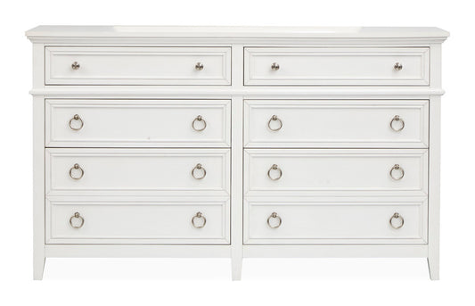 Magnussen - Juniper Hill Whisper White Double Drawer Dresser - B6478-22 view 2