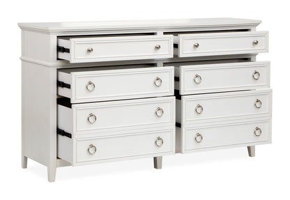 Magnussen - Juniper Hill Whisper White Double Drawer Dresser - B6478-22 view 4