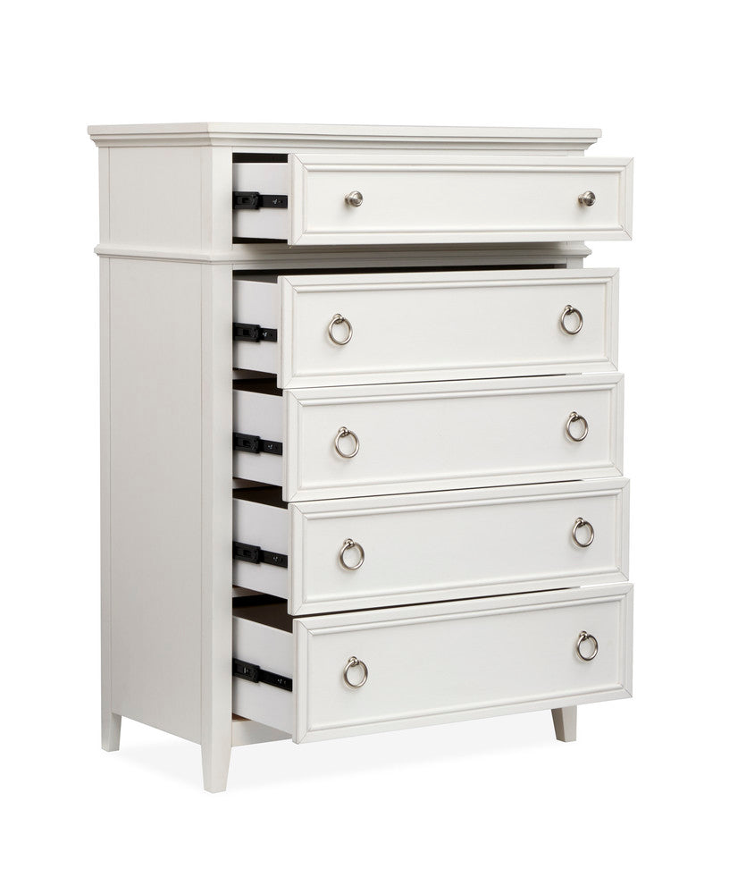Magnussen - Juniper Hill Whisper White Drawer Chest - B6478-10 view 4